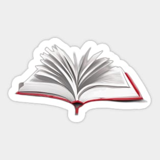 Open Book Nighttime Magic No. 468 Sticker